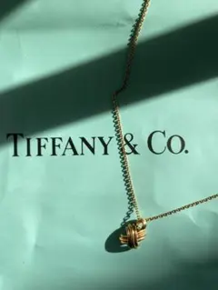 お値下げTiffany ティファニー ミニシグニチャー K18 ネックレス