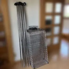 メタルラック 棚×8 棒×8