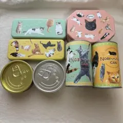 メリーチョコレート ねこみゃみれ ペンケース 空缶 まとめ売り