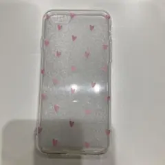 iPhone7/8/SE ケース ハート ピンク 韓国