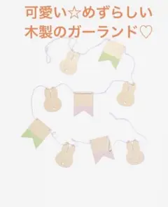 ✴︎日本未発売✴︎ ミッフィー　木製ガーランド