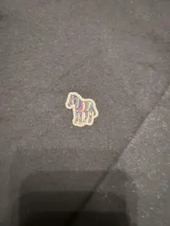 ポールスミス　タートルネック　シャツ　ゼブラ