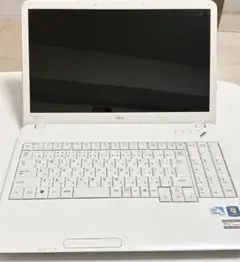 初期化＆通電確認済 NEC ノートパソコン PC-LS150CS6W ホワイト