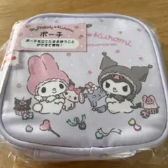 マイメロ　クロミ　メロクロ　郵便局限定　ポーチ
