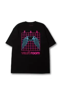 VAULTROOM PAD TEE / BLK Mサイズ