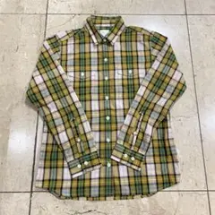 sh1126 THE NORTH FACE チェック柄長袖シャツ M 美品