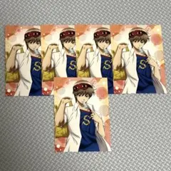 銀魂　特典カード　3年Z組銀八先生 夏の食べ物　渋谷　メディコス 沖田総悟