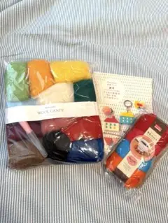 ハマナカ Wool Candy 羊毛フェルトセット
