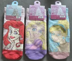 シンデレラ アリエル ソックス ディズニー 靴下 ソックス Disney