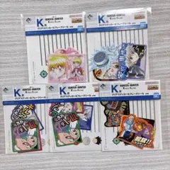 HUNTER×HUNTER 一番くじ　クリアステッカー　フレークシール