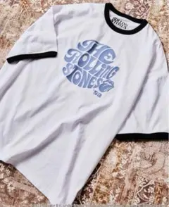 【美品・希少】フリークスストア別注「ローリングストーンズ」リンガーTシャツ