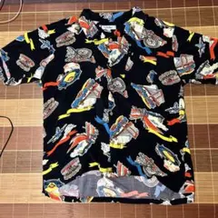 アロハシャツ コルクボタン