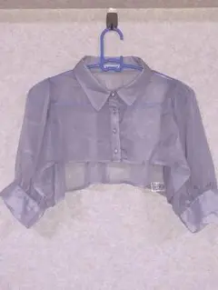 夏休み最終SALE OLIVE des OLIVE クロップド丈シャツ