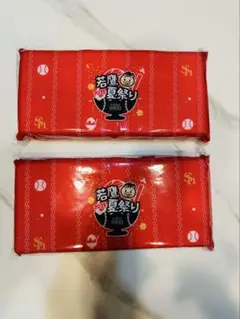 非売品　若鷹夏祭り 2025 シートクッション 2個　ソフトバンクホークス