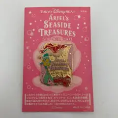 【超レア未使用美品】2003アリエルのシーサイドトレジャーオープン記念ピンバッジ