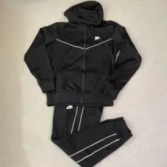 Nike ナイキ　ジャージ上下セット ブラック　上M 下S