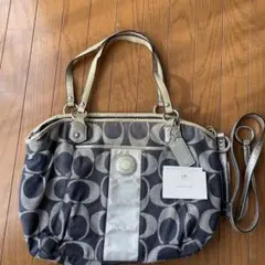 コーチcoach トートバッグ ロゴプリント