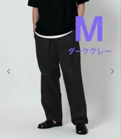 ビューティー&ユース　コットンライク タフタ 1プリーツ イージーパンツ