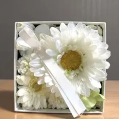 リングピロー 箱 花