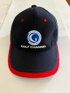 GOLF CHANNEL ロゴ入りキャップ ネイビー/レッド