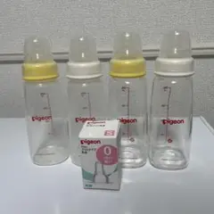 pigeon スリムタイプ哺乳瓶 4本セット　乳首s