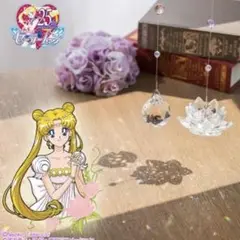 ⭐︎新品未使用⭐︎美少女戦士セーラームーン　サンキャッチャー　幻の銀水晶AとBセット
