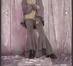 jouetie×atmos pink フレアパンツ