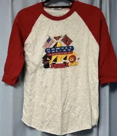 古着　五分丈Tシャツ