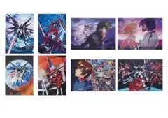 E賞 ビジュアルマット 全種セット 一番くじ 機動戦士ガンダムSEED