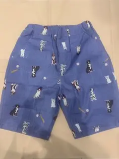 petit main 犬柄 ハーフパンツ 110cm