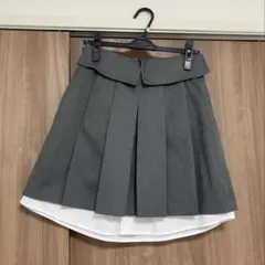 【美品】Fray I.D× pierre cardin シャツレイヤードスカート