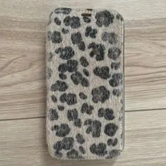 iPhoneケース 手帳型 レオパード柄 ヒョウ柄