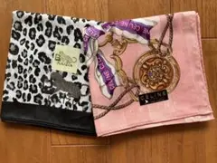 CELINE＆KRIZIA  大判ハンカチ２枚セット