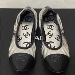 ★値下げ★ CHANEL バレリーナ 36(シルバー)
