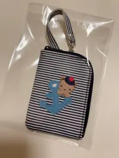 新品 ファミリア キーケース 青デニム