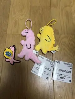 JOGUMAN（ジョグマン）　ぬいぐるみマスコット ラバーマスコット