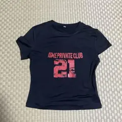 ISM PRIVATE CLUB 21 黒 Tシャツ