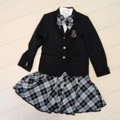 フォーマルキッズ服セット（ブレザー・シャツ・スカート）女の子　130cm