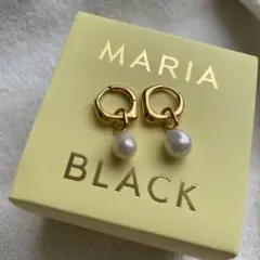 最終価格【人気】MARIA BLACK パール ピアス