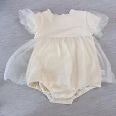 アイボリー チュール　80センチ　美品
