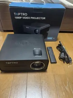 TOPTRO 1080P プロジェクター X5 高輝度　4面台形補正