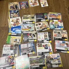 セガサターンの説明書４冊と表紙20枚