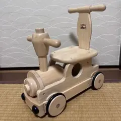 野中製作所　木製　手押し車　　木製車　木製おもちゃ