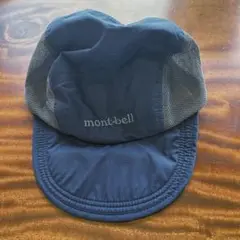 モンベル メッシュキャップ　ネイビー