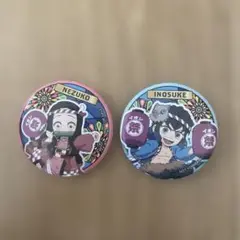 鬼滅の刃 缶バッジセット イオンに集え!全集中夏祭りキャンペーン