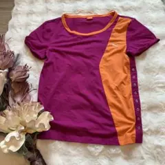 ❤️PUMAプーマ❤️カジュアルジムヨガピラティスウェアピンク紫/オレンジ美品M