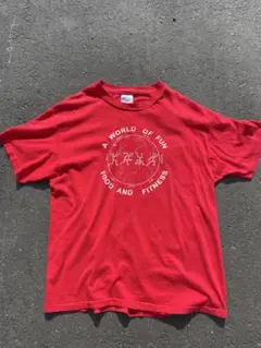 Hanes 90s〜00s赤 XL Tシャツ シングルステッチ