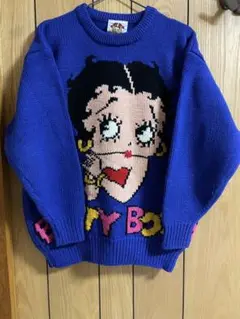 超希少 Betty Boop ベティブープ ベティちゃん ニット