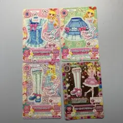 アイカツカード　いちご　4枚セット