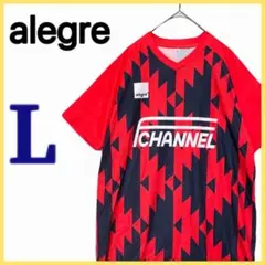 【alegre】 半袖 ゲームシャツ 背番号2 スポーツ サッカー フットサル